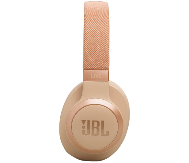 JBL LIVE 770NC Beżowe - 1241956 - zdjęcie 3